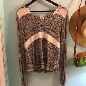 Hooded Roxy Sweater